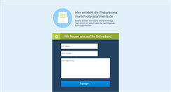 Desktop Screenshot of munich-city-apartments.de